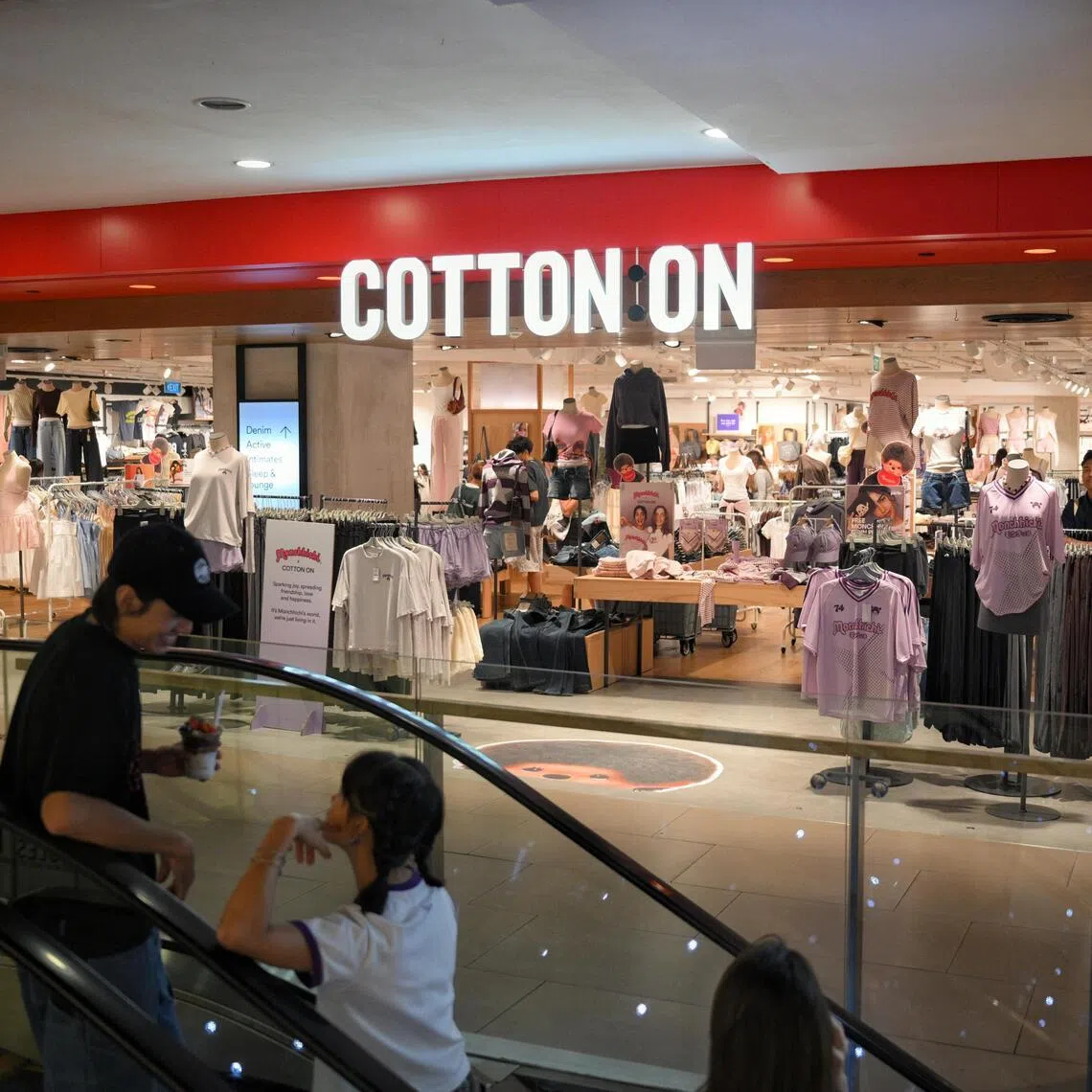 The Cotton On branch at 313@somerset pictured on March 30, 2026.