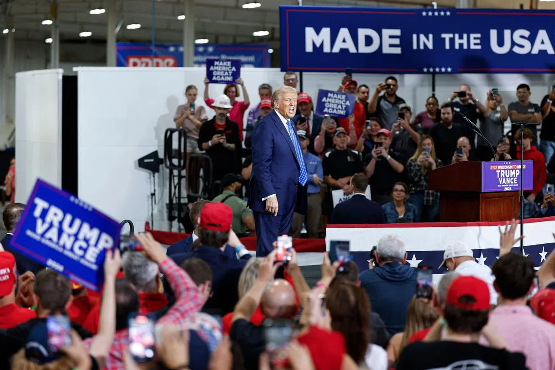 Donald Trump talked about bolstering US manufacturing but did little to support it.
