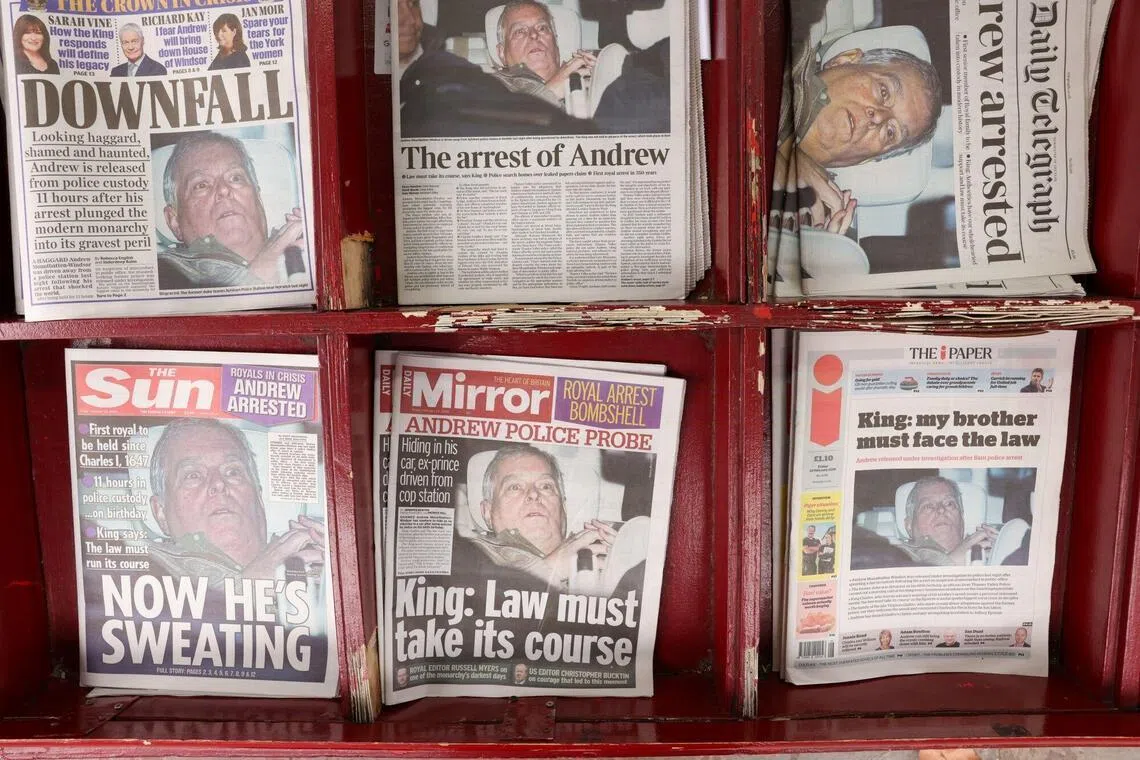 Australian PM seeks removal of Britain’s former prince Andrew from line of succession