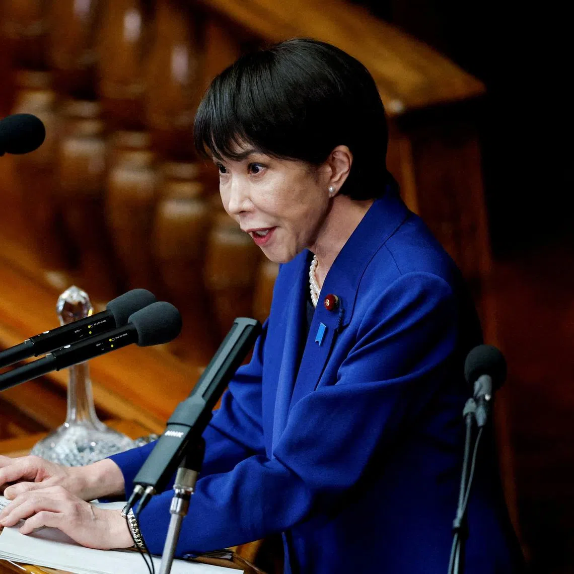 Japan PM Sanae Takaichi is considering an election date of Feb 8, a source with knowledge of the matter said.