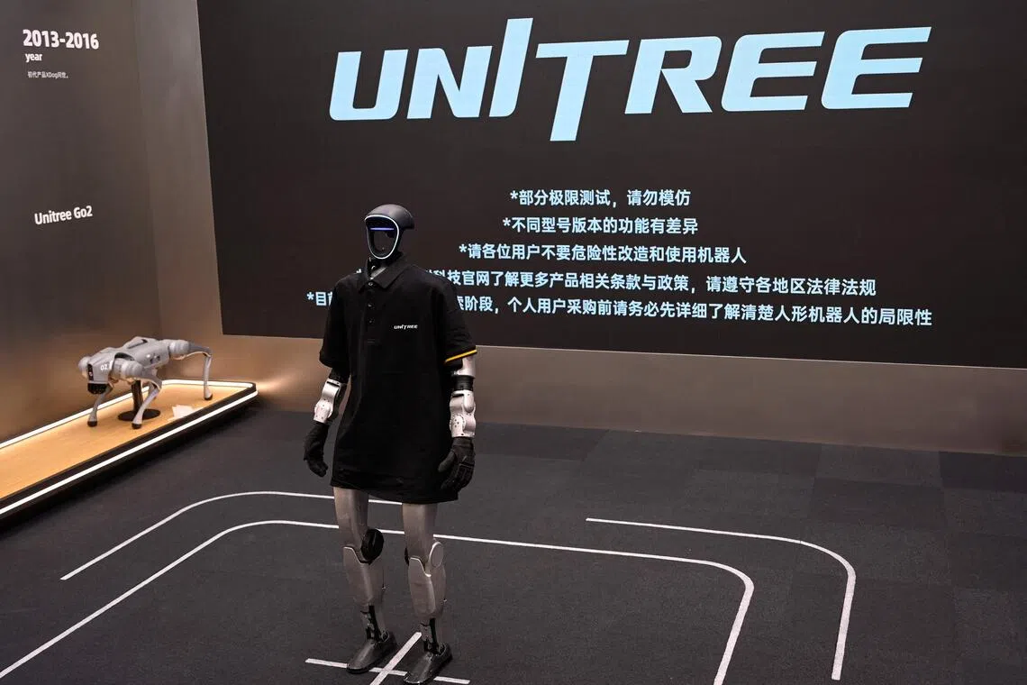 Unitree, the world’s biggest humanoid-robot maker by sales has drawn global attention for its robots that run, dance and perform martial arts.