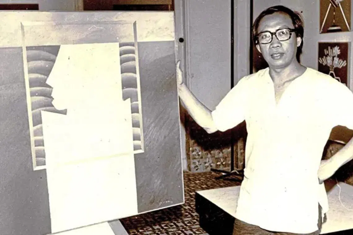 Artist Khoo Sui Hoe studied at the Nanyang Academy of Fine Arts and helped establish the artist-run Alpha Gallery in 1971. 