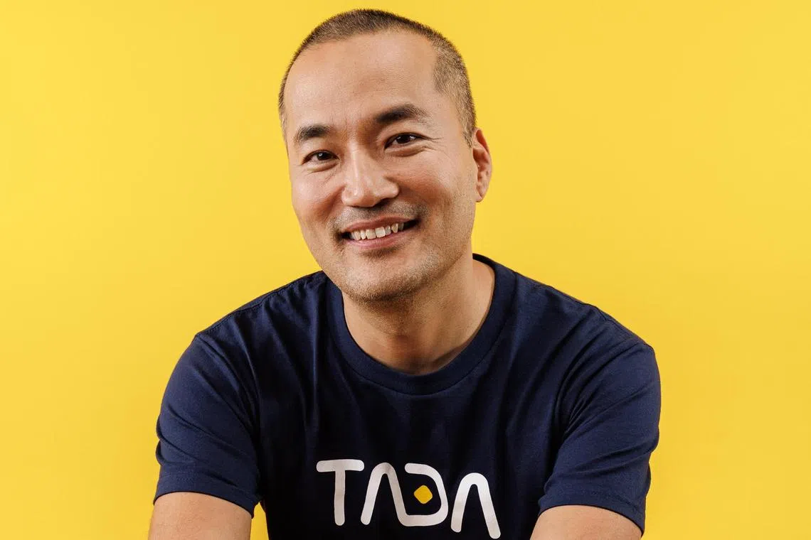 Mr Kay Woo, the group chief executive of TADA’s parent company, says he intends to keep his zero‑commission model for drivers.