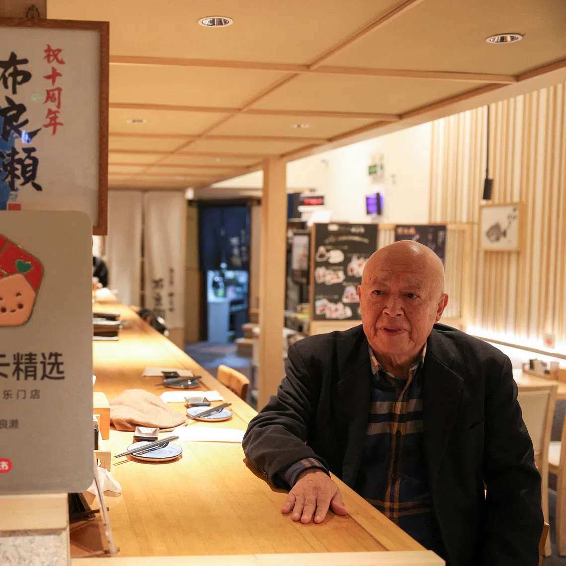 Chinese customers generally account for half of Mr Takashi Ito's Japanese seafood restaurant.