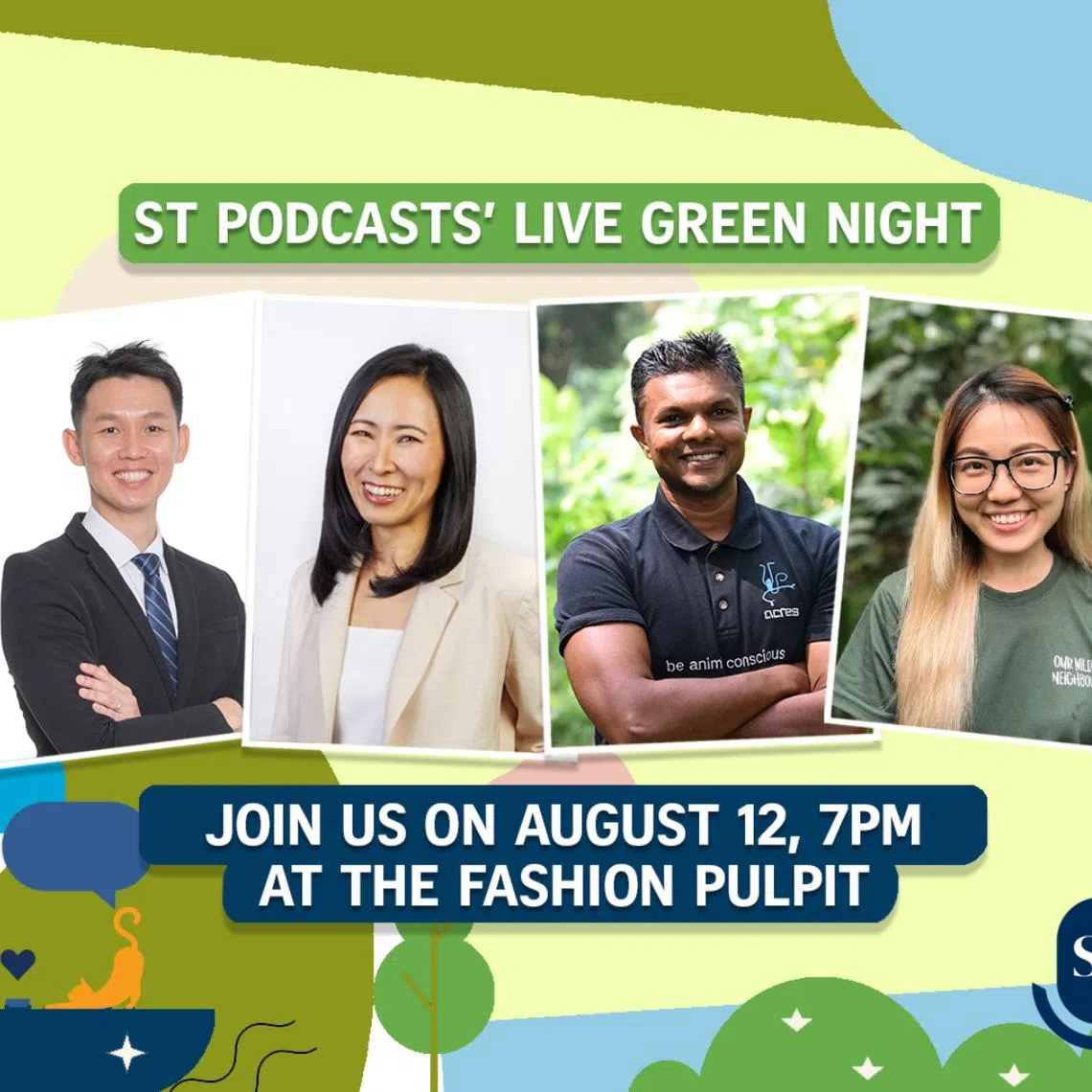 Titled “Heat Stress & Us”, the dialogue is part of The Straits Times’ Green Pulse podcast.