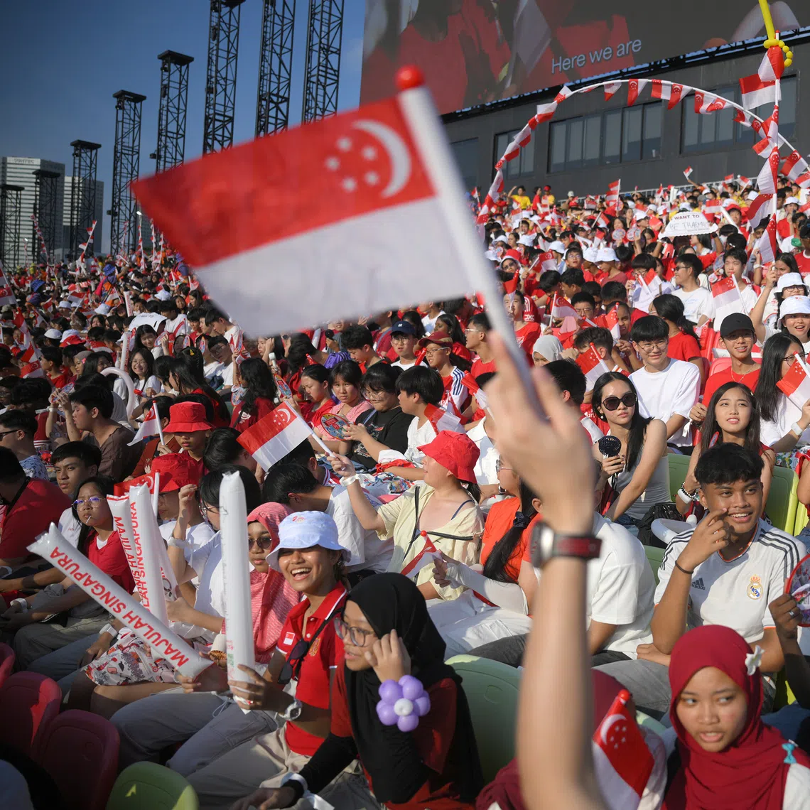 Large crowds are expected at the National Stadium and the surrounding areas for the National Day Preview 2 on Aug 1.