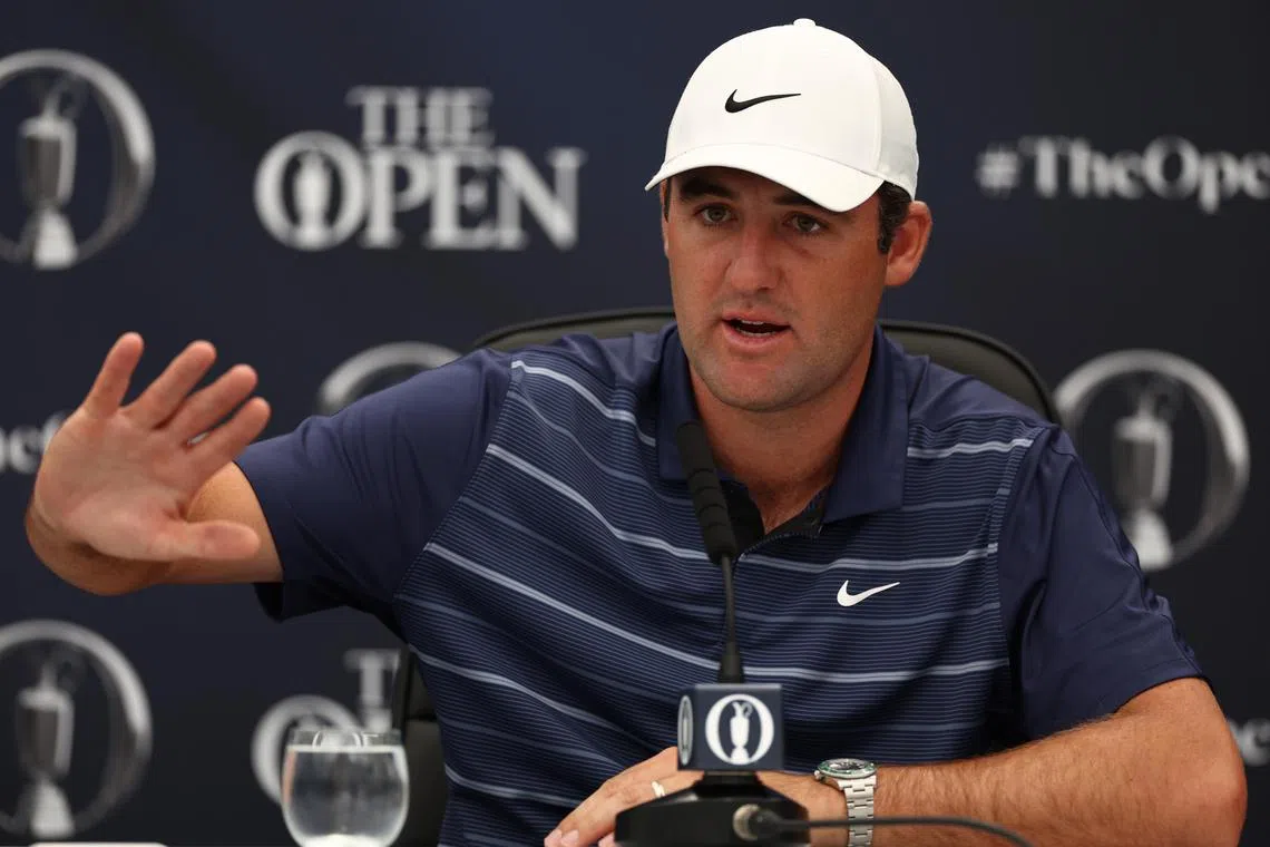 Scottie Scheffler is unconcerned about the lack of attention he gets, despite holding a healthy lead at the top of the world rankings.