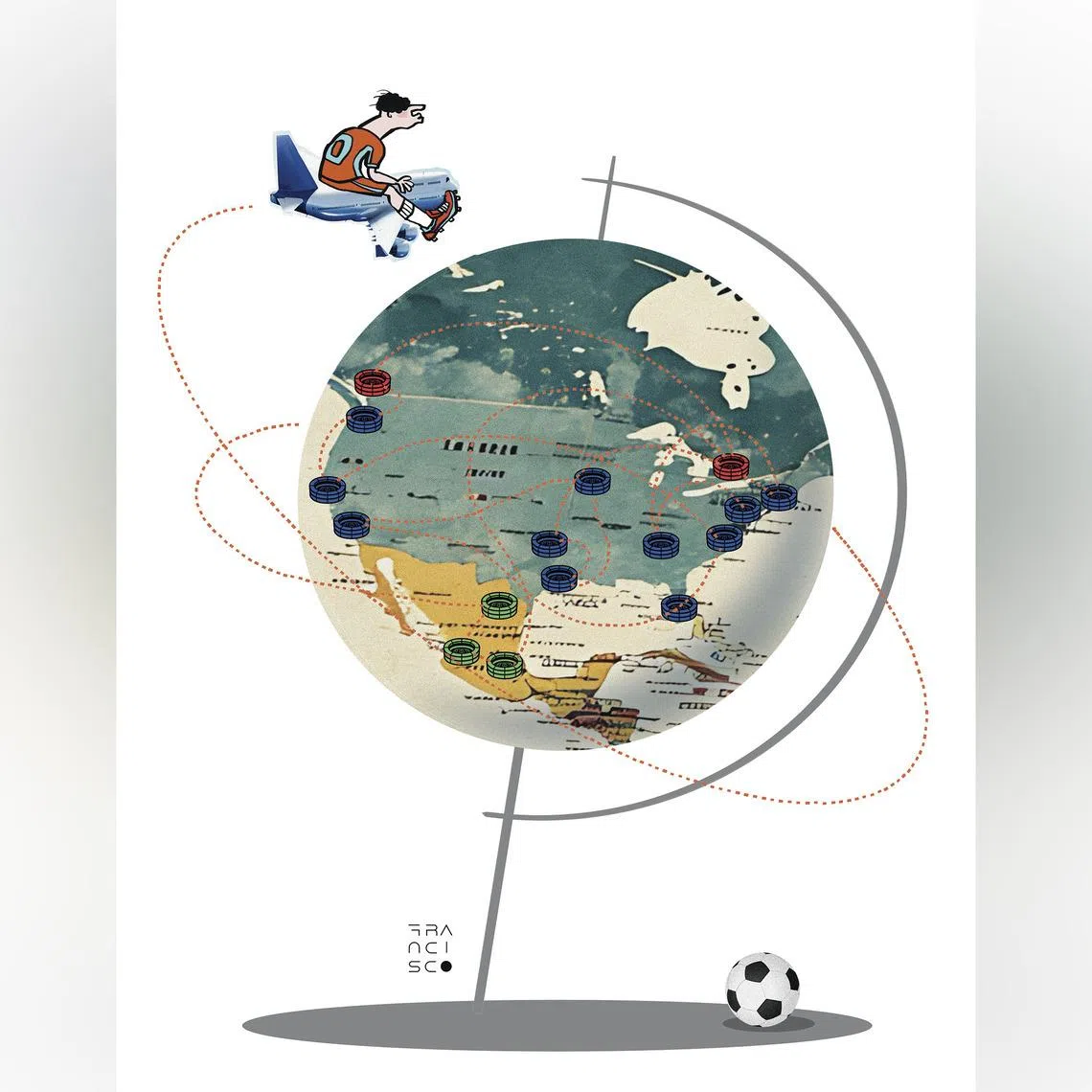 The 2026 World Cup, spanning three North American nations and 16 cities, will host a record 48 teams and 104 matches, making it the biggest and most physically taxing tournament.