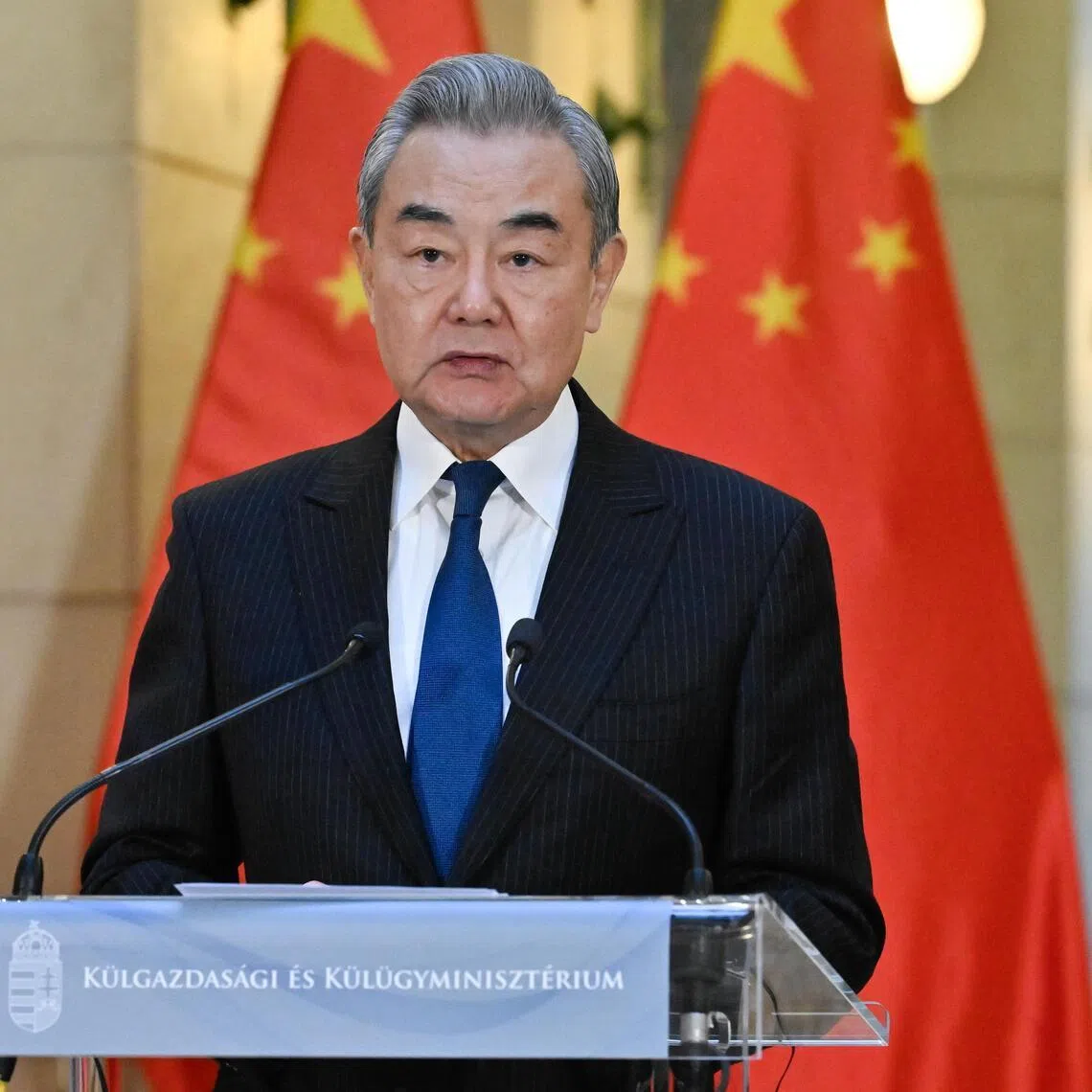 Chinese Foreign Minister Wang Yi said he hoped Europe would “pursue a rational and pragmatic policy towards China”.