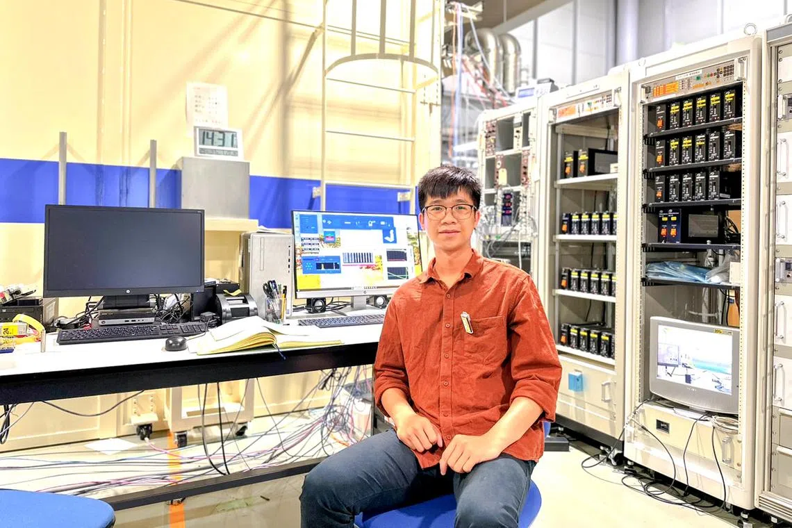 wyystudent - Vietnamese student Le Tan Vinh is pursuing a PhD at Taiwan's National Yang Ming Chiao Tung University.

credit: Courtesy of Le Tan Vinh