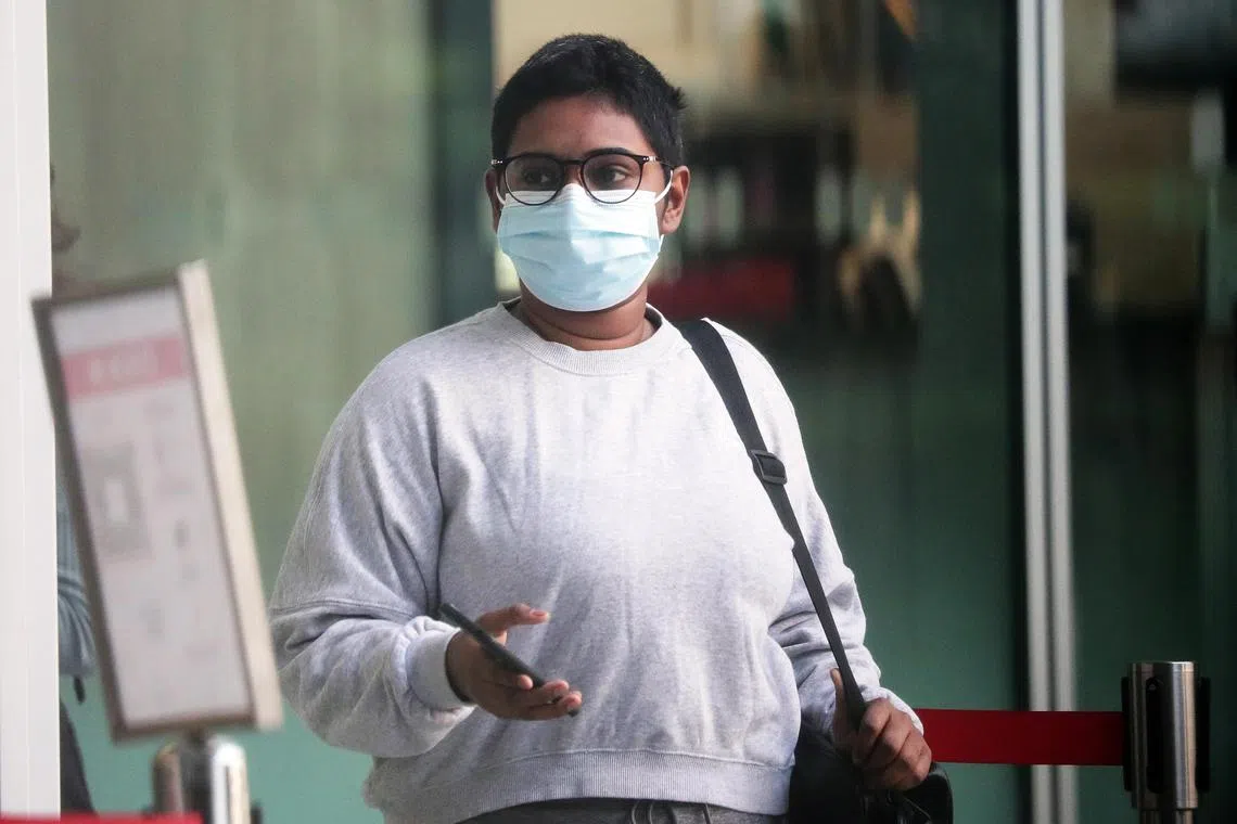 Kshivadarrshini Karunanethi pleaded guilty to one charge of voluntarily causing hurt.