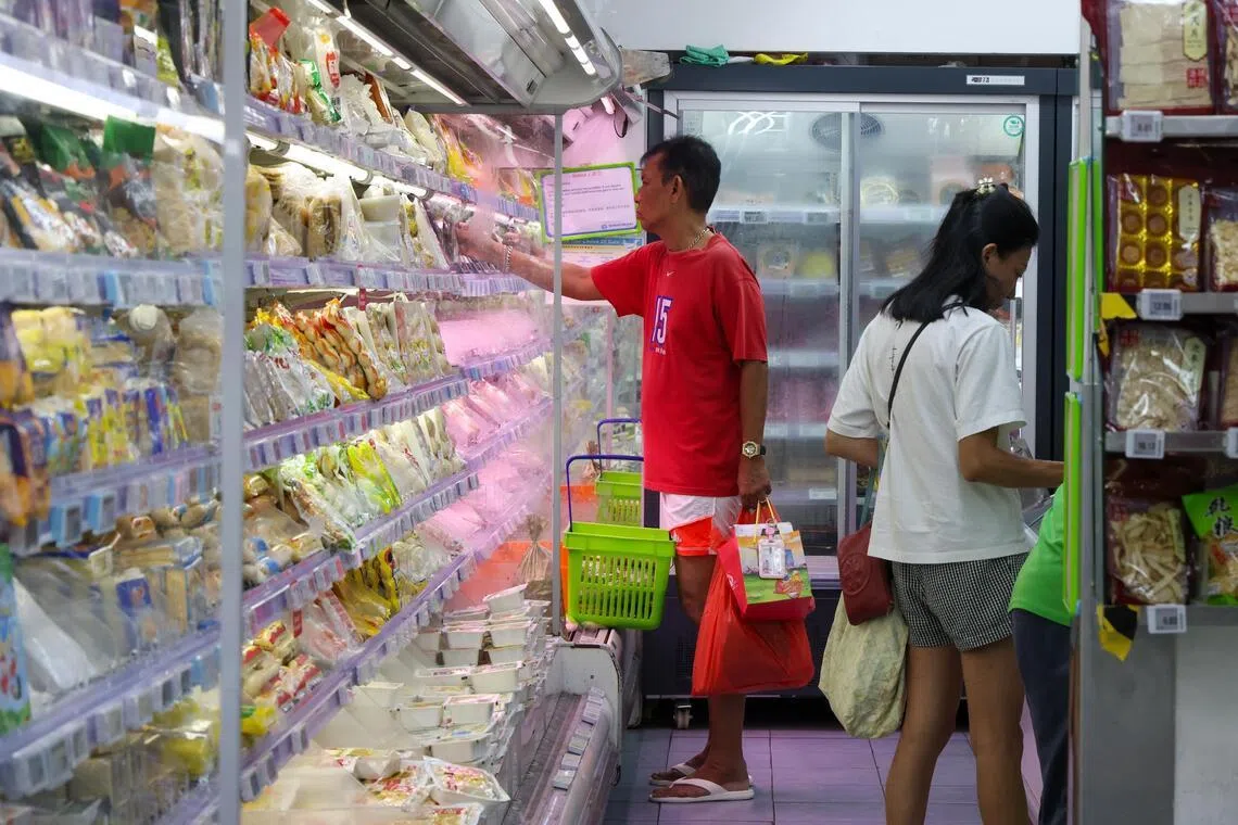 Sheng Siong saw its shares slide. 