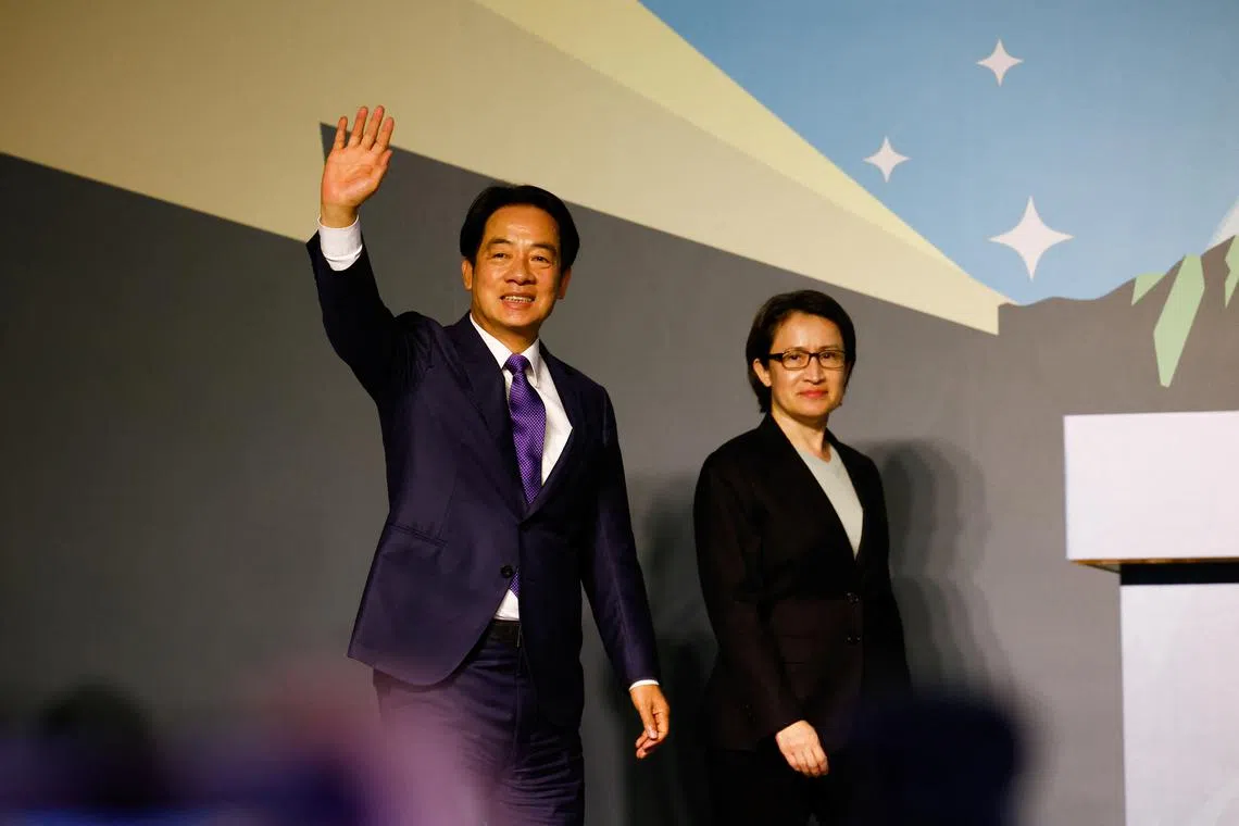 Taiwan ruling party DPP’s Lai Ching-te wins presidential election | The ...