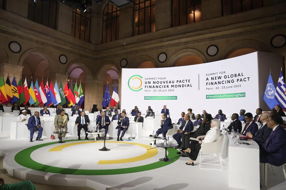 The “Summit for a New Global Financing Pact” aimed to secure funding for climate action, and to ease the post-coronavirus debt burdens of developing nations.