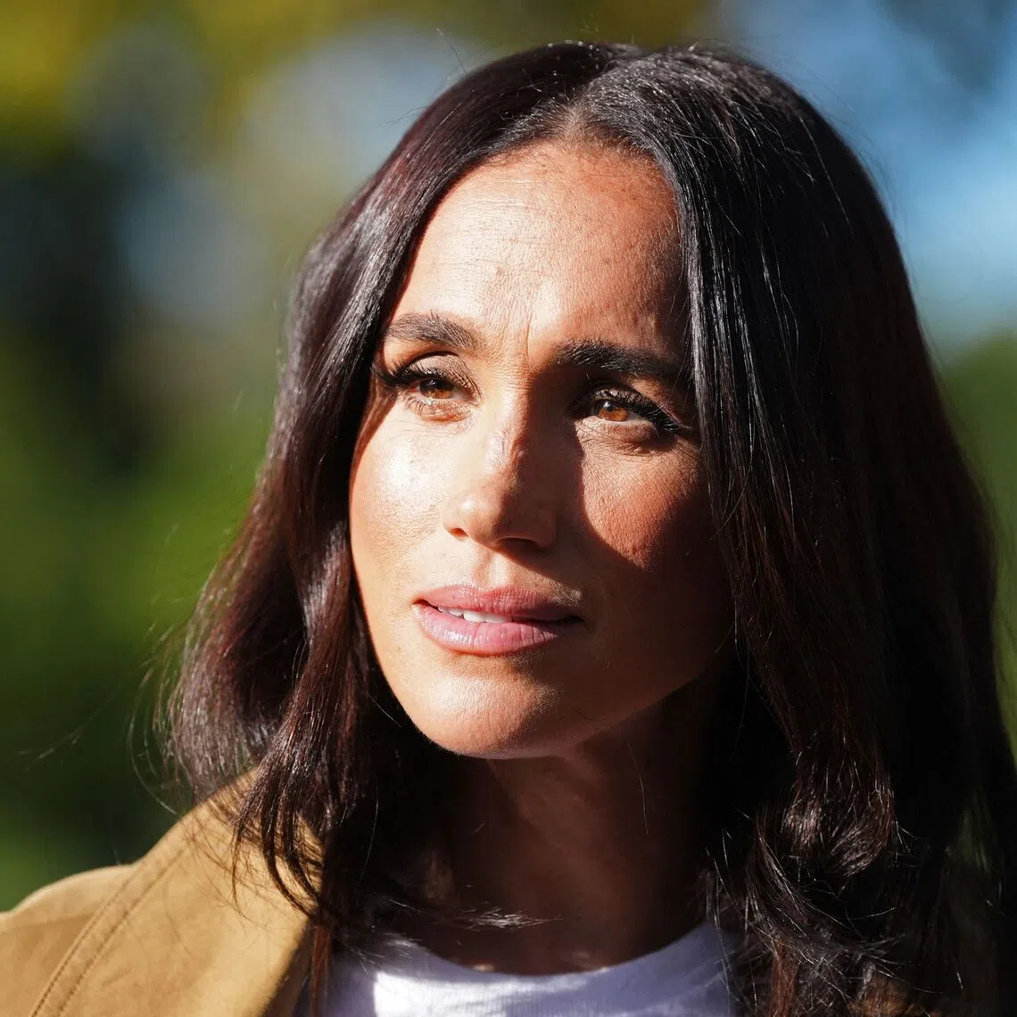 Meghan Markle said on Oct 23 she was “deeply distressed” by accusations her father had possessed images of child abuse.