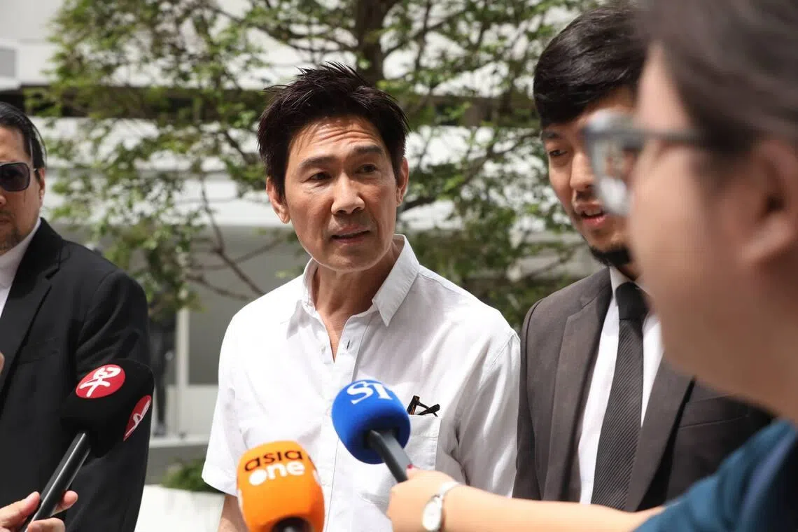 Edmund Chen pleaded guilty on Jan 29 to one count of causing grievous hurt to a motorcyclist while driving a car without consideration for other road users.