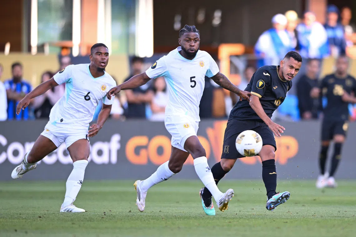 PREVIEW-Soccer-Tiny Curacao and strife-torn Haiti close to World Cup qualification