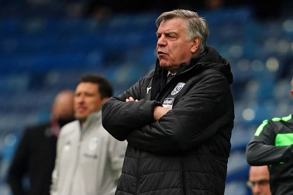 Englishman Sam Allardyce takes charge at Leeds with four games left this season. He will be hoping for a better show than in his last job at WBA, where he could not save them from the drop in 2020-21. 
