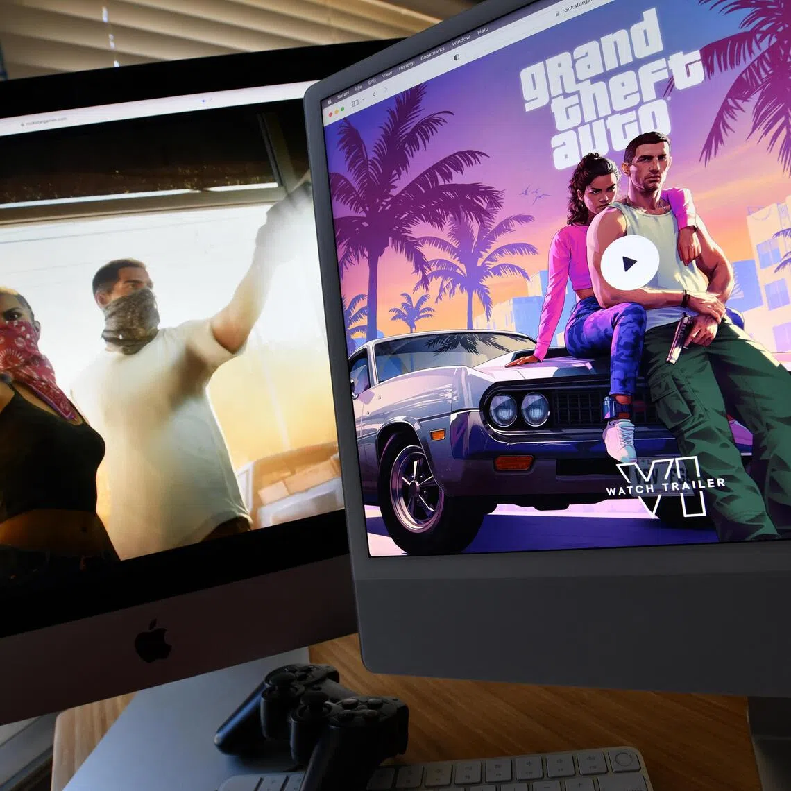 The 26-minute preview of GTA 6 showcased an array of characters and scenes set in Vice City, the Miami-like setting where the game takes place.