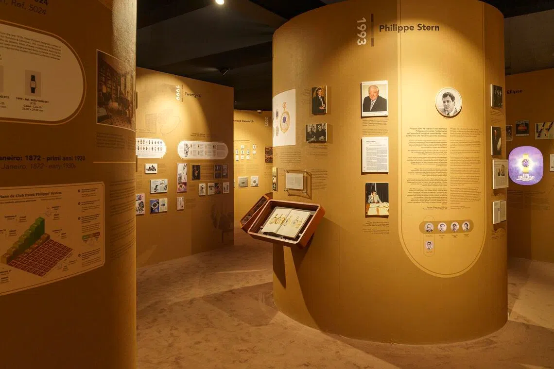 The brand’s biggest exhibition yet has more than 500 items, including the full current collection and historic pieces from the Patek Philippe Museum in Geneva.