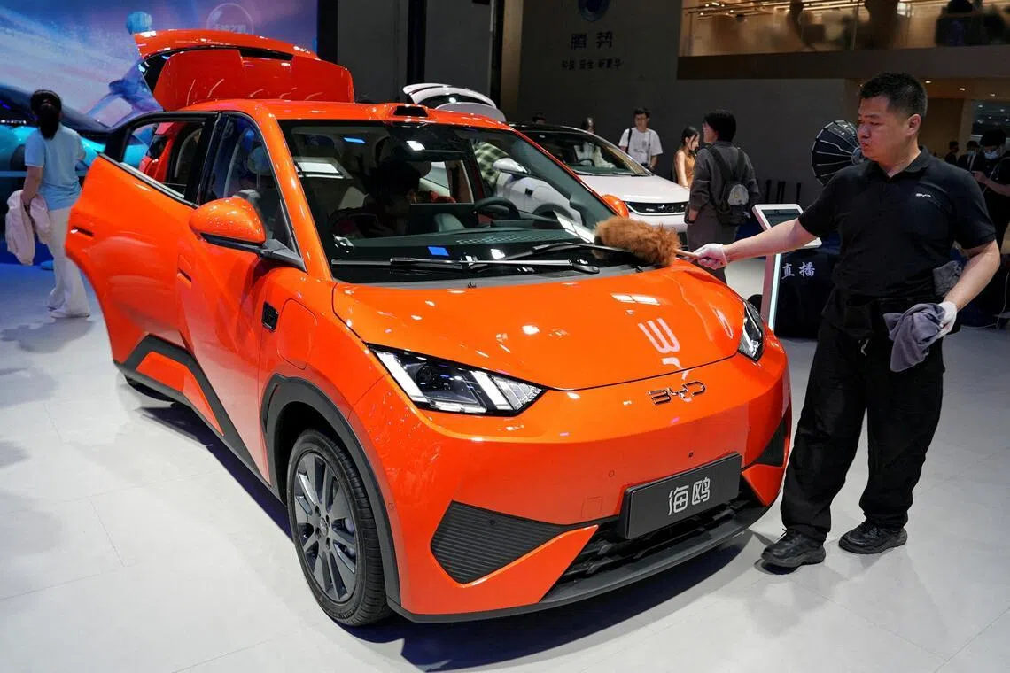 straitstimes.com - BYD sales rise for first time in 9 months on overseas demand