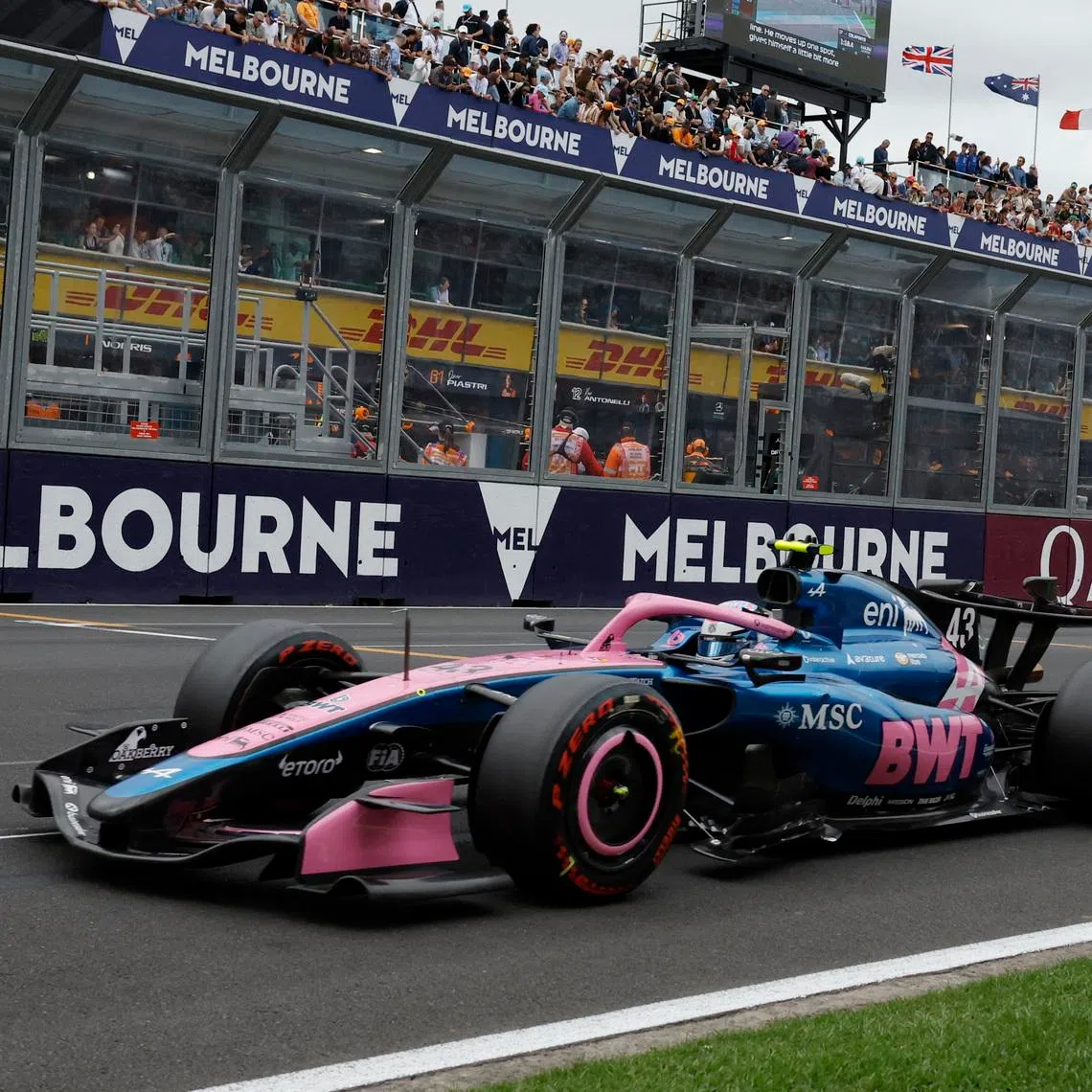 Formula One F1 - Australian Grand Prix - Albert Park Grand Prix Circuit, Melbourne, Australia - March 7, 2026 Alpine's Franco Colapinto during qualifying REUTERS/Hollie Adams