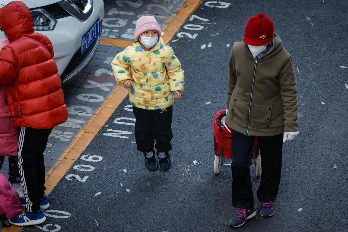 China has seen a rise in respiratory illnesses and pneumonia clusters among children.