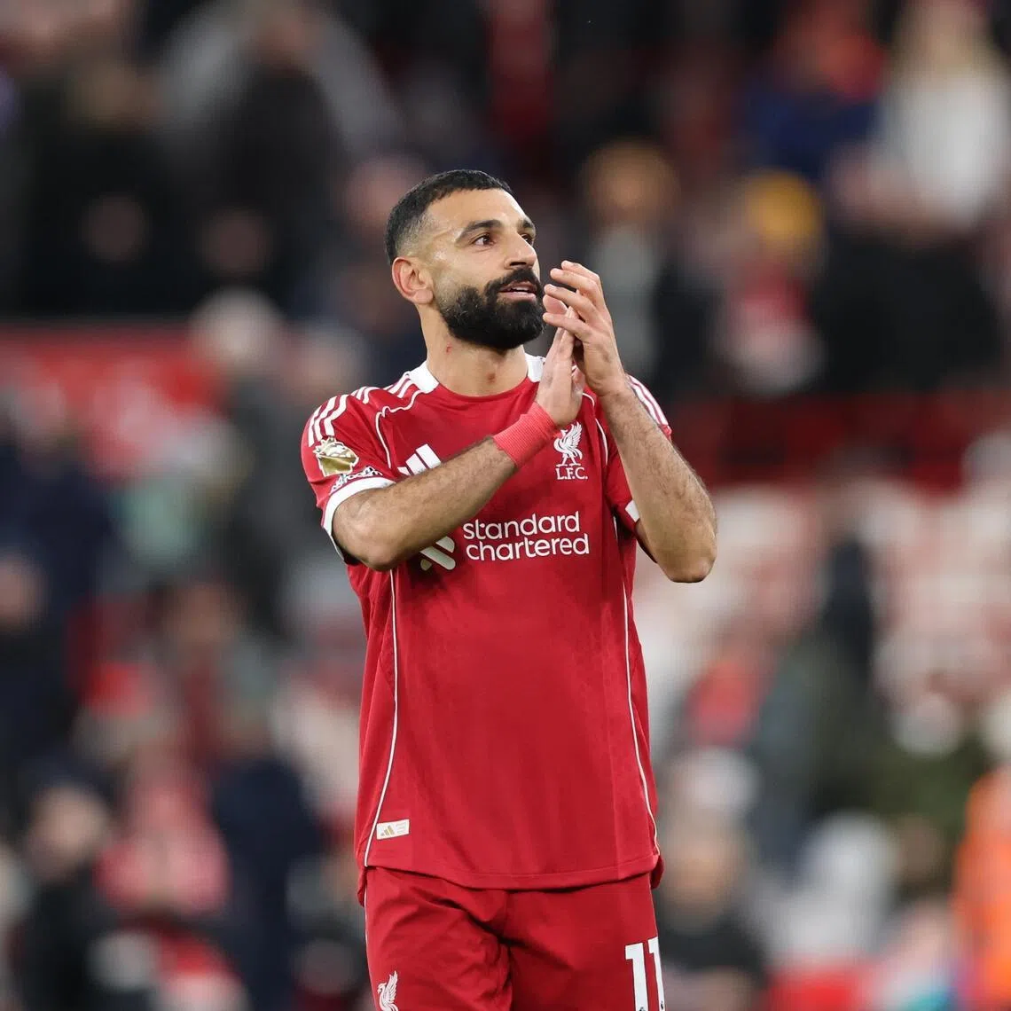 Liverpool's Mohamed Salah will depart the English champions at the end of the season after nine years.