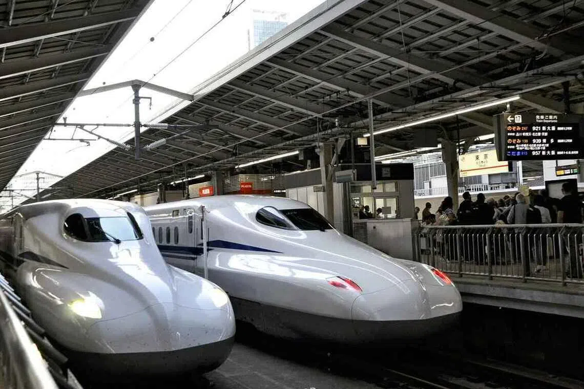 With the increase, the fare between Tokyo and Shin-Osaka will rise by ¥700 (S$5) to ¥15,420.