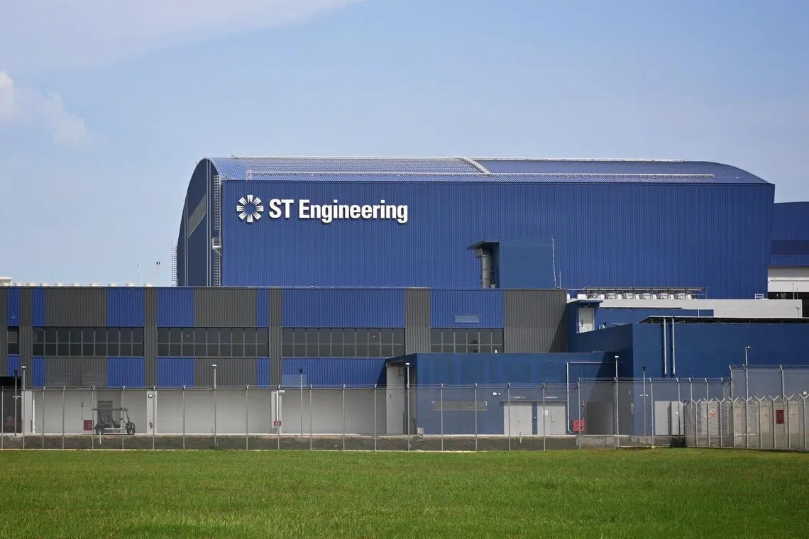 ST20261001_202629000957 escreek10 Chong Jun LiangEMBARGO: 2.30pm, Friday Oct 9, 2026. Generic photo of the new ST Engineering airframe MRO facility at Changi Creek taken on Oct 1, 2026.