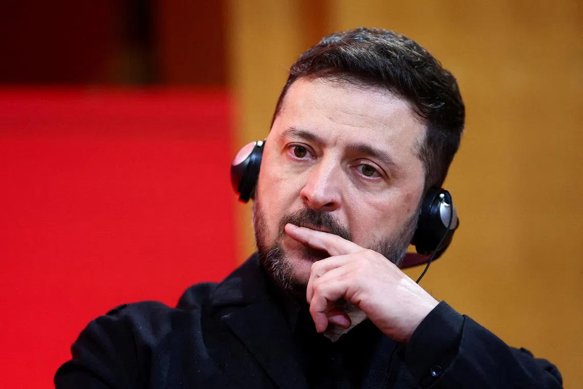 Ukrainian President Volodymyr Zelensky said discussions about the next round were akin to a soap opera “because of the war in the Middle East”.