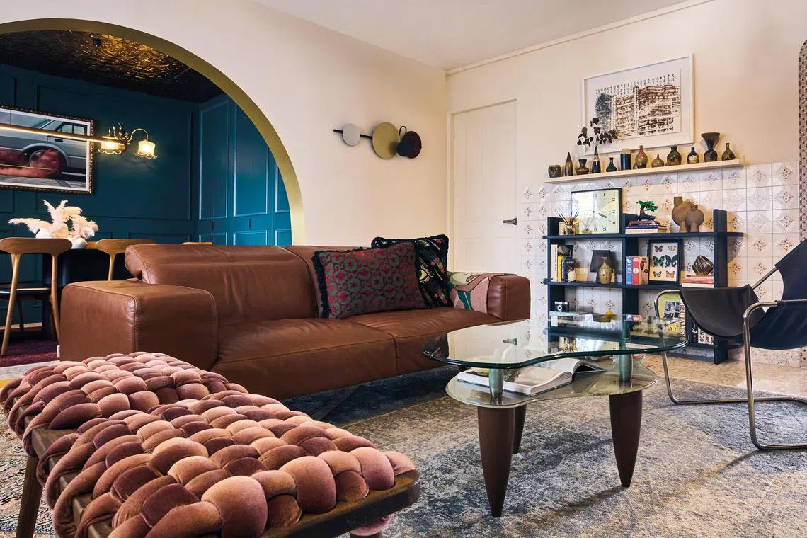 hbhong02 -  Hong Yu Ran, a brand manager for a European fashion brand, in his Bain Street apartment.



Credit:  Lawrence Teo