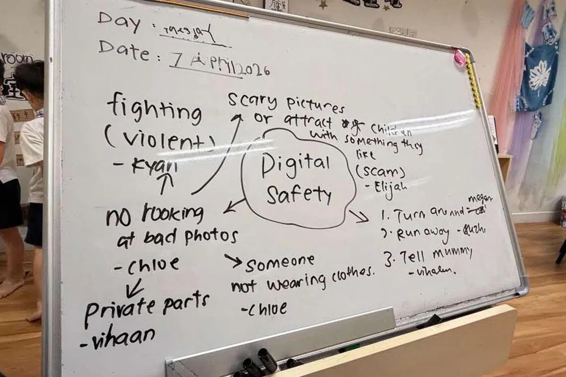 etdigital24 - 3. ⁠A mindmap of our brainstorming session to introduce the children to online safety.

Credits should be made out to 'E-bridge Pre-School'.