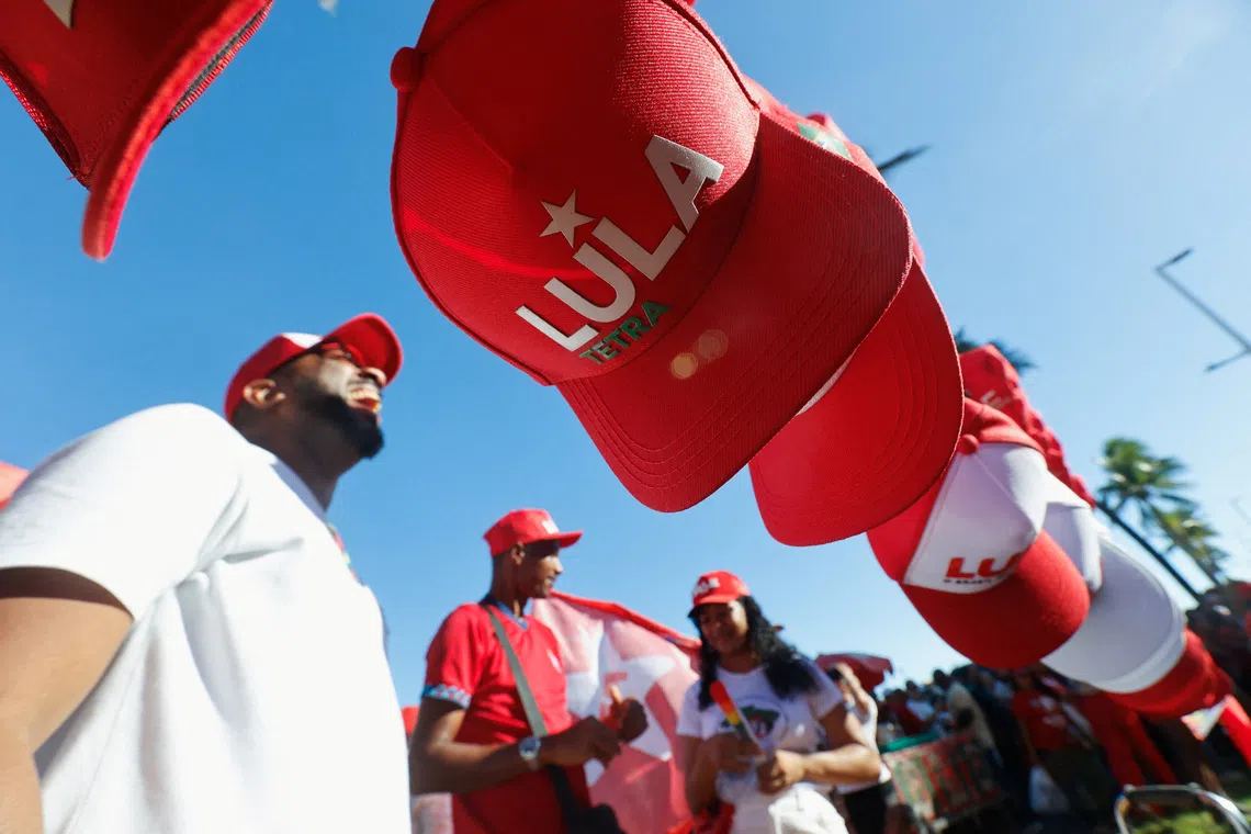 Brazil's Lula skips final TV debate as rivals make last appeal to voters