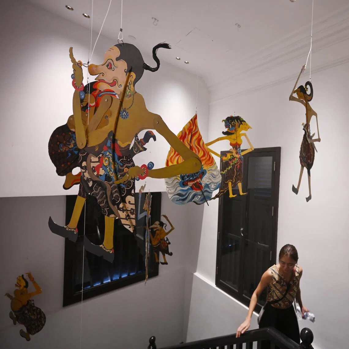 ST20260422_202646600707 Azmi Athni kgmalay22//

A wayang kulit installation Our New Home by Tumadi Patri in the Malay Heritage Centre on April 22, 2026. 

ST PHOTO: AZMI ATHNI