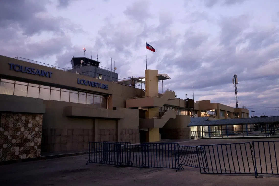 FILE PHOTO: A view of Toussaint Louverture International Airport in Port-au-Prince, Haiti, December 11, 2024. REUTERS/Ralph Tedy Erol/File Photo
