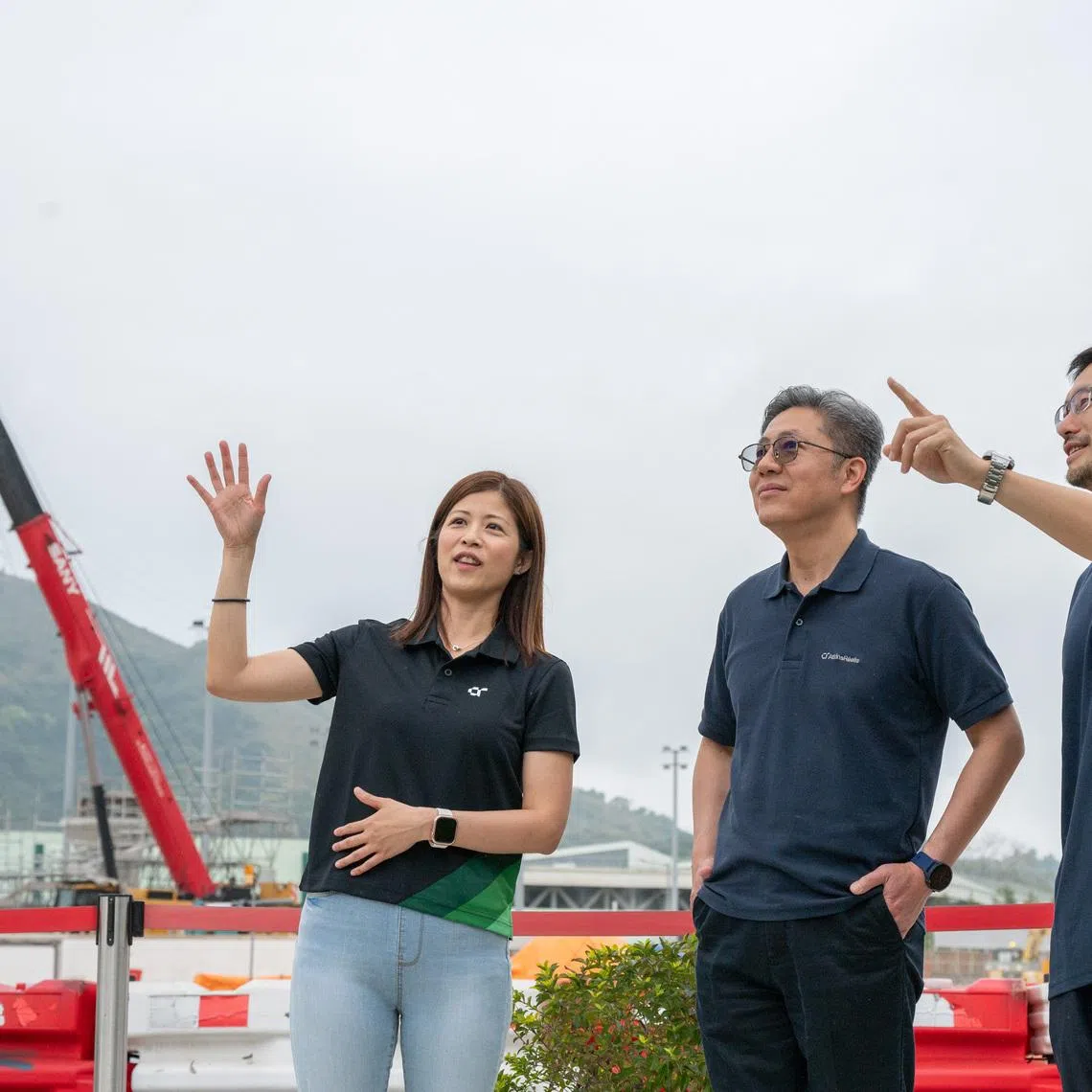 AtkinsRéalis engineers at a project site in Asia, delivering infrastructure solutions designed for sustainability and long-term resilience.