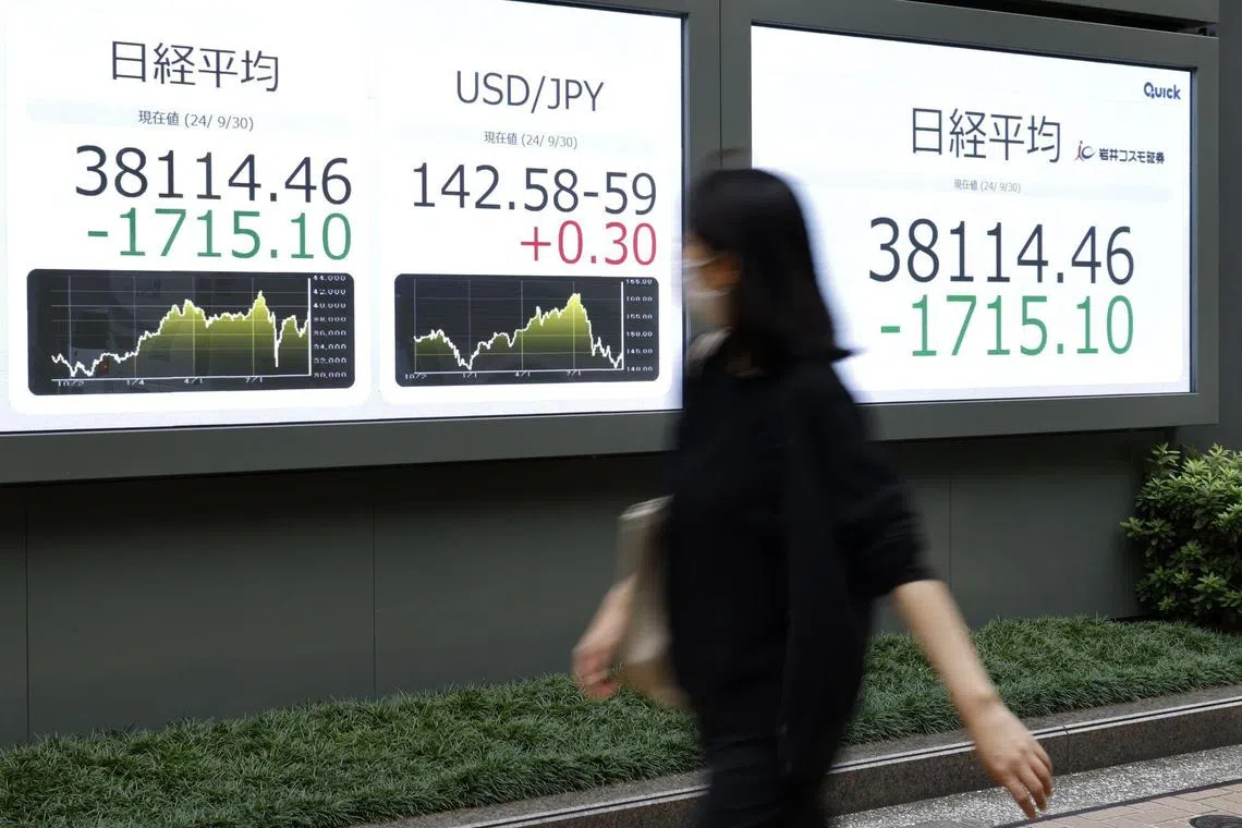 A wave of money which earlier left Chinese equities in favour of stocks from Japan and South-east Asia is poised to reverse course after Beijing’s latest stimulus blitz.