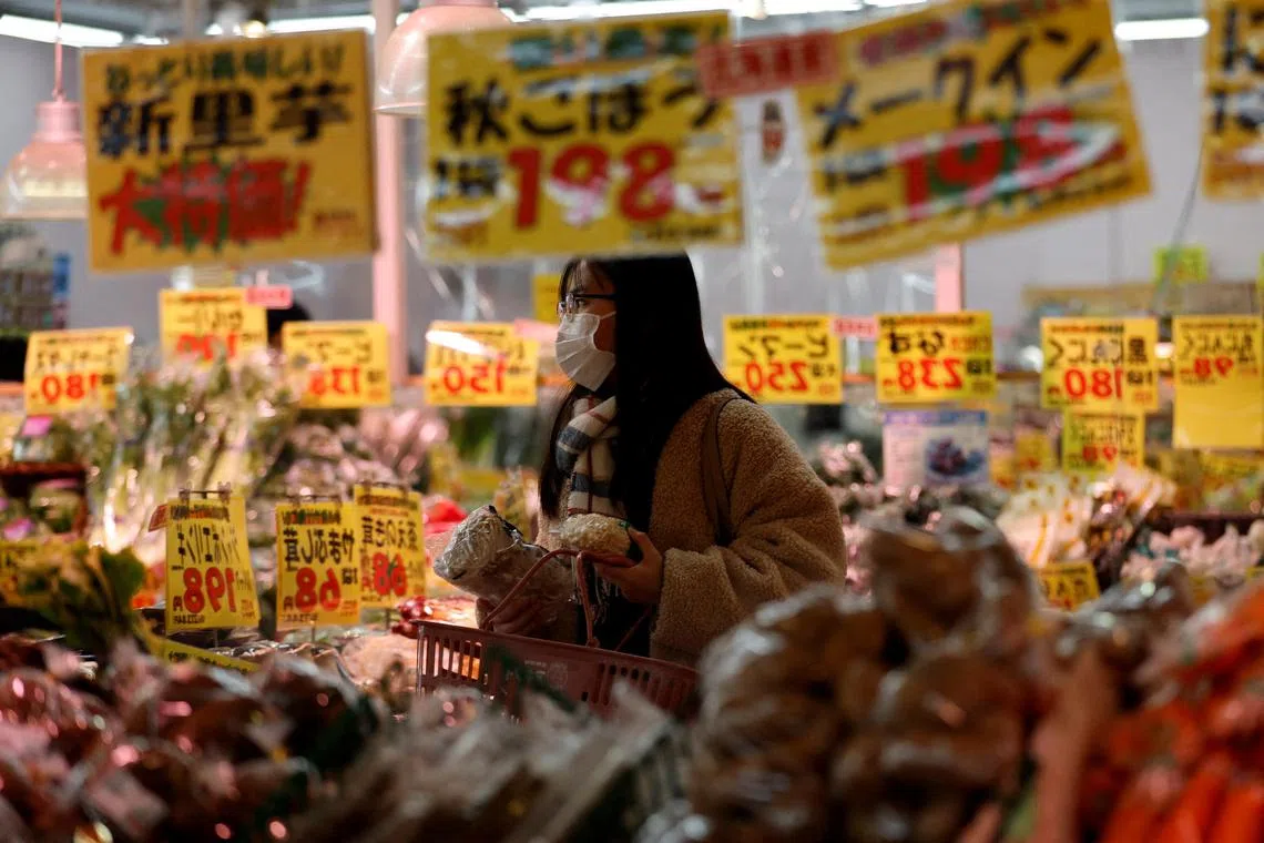 Japanese shoppers are buying 'substandard' or 'expired' food to tackle rising food costs. 