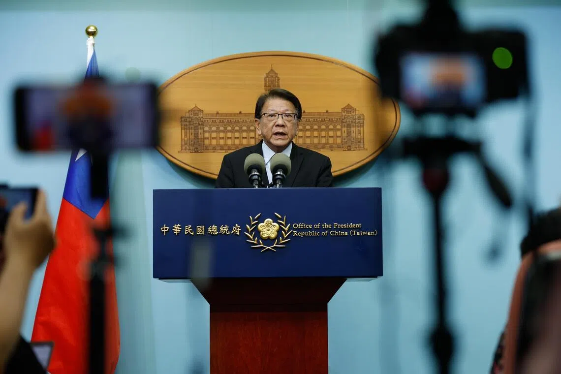 Taiwan leader postpones trip to Eswatini after overflight permits revoked