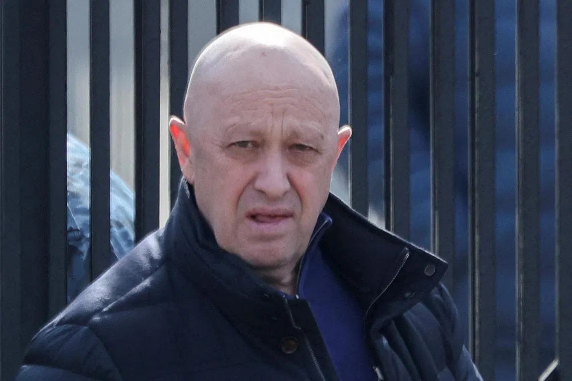 Russian mercenary boss Yevgeny Prigozhin on Friday accused pro-Moscow forces of trying to blow up his men.