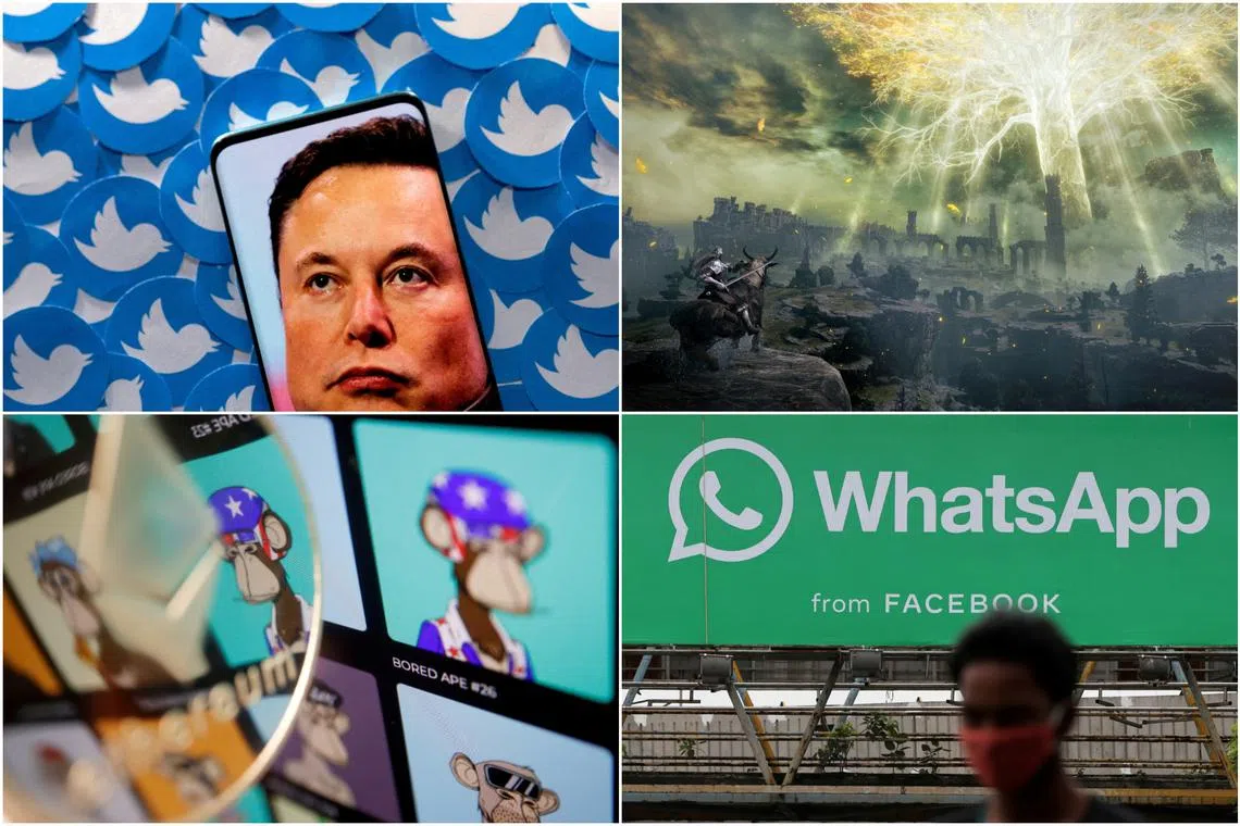 The Straits Times looks at 20 major developments in tech in 2022.