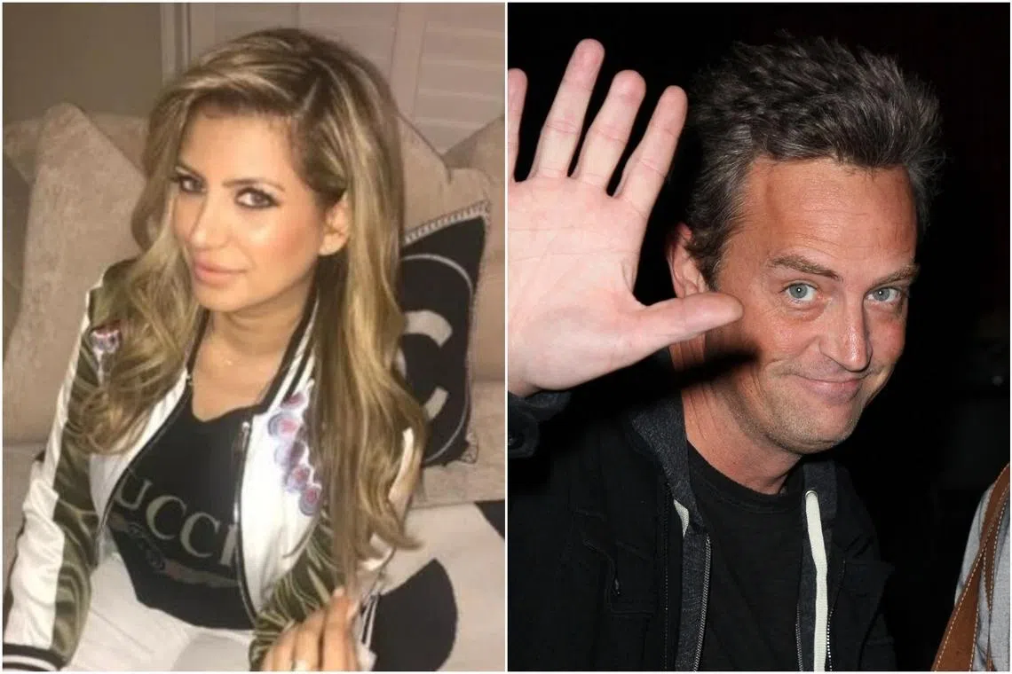 British-American drug dealer Jasveen Sangha (left) was one of five people charged over the death of Canadian-American actor Matthew Perry.
