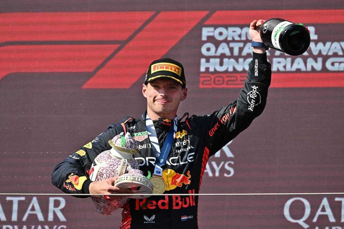 Another win for Max Verstappen would be his eighth in a row, one shy of the record for successive wins in a season set by former Red Bull driver Sebastian Vettel in 2013.