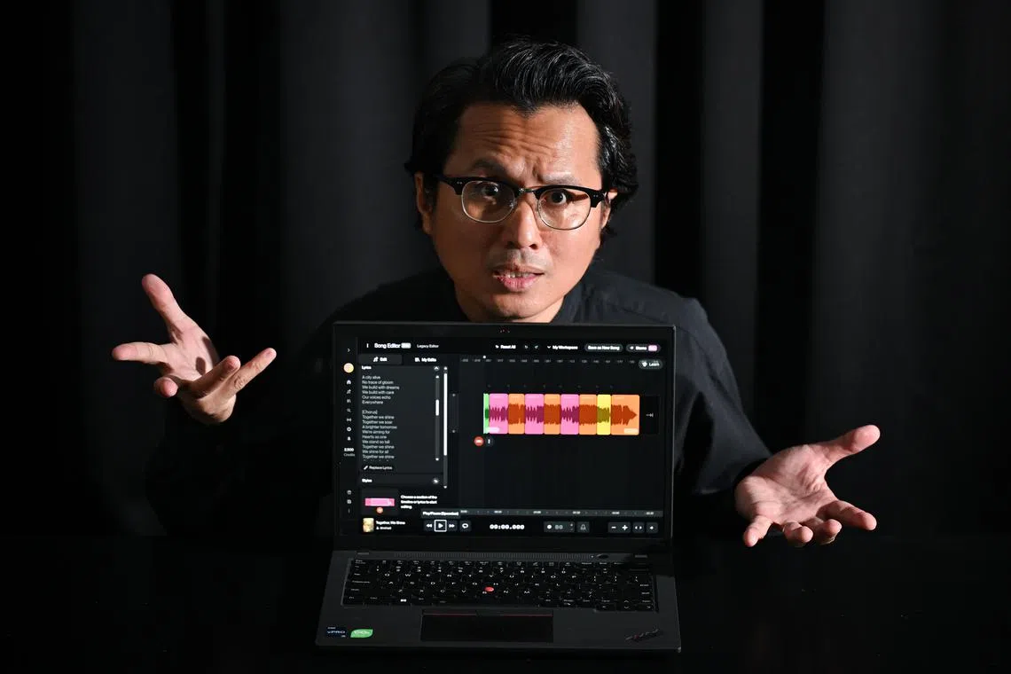 ST music correspondent Eddino Abdul Hadi tried to come up with a National Day song using generative AI.