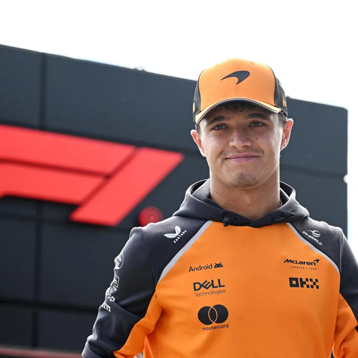 Formula One F1 - Italian Grand Prix - Autodromo Nazionale Monza, Monza, Italy - September 5, 2025 McLaren's Lando Norris arrives ahead of practice REUTERS/Jennifer Lorenzini