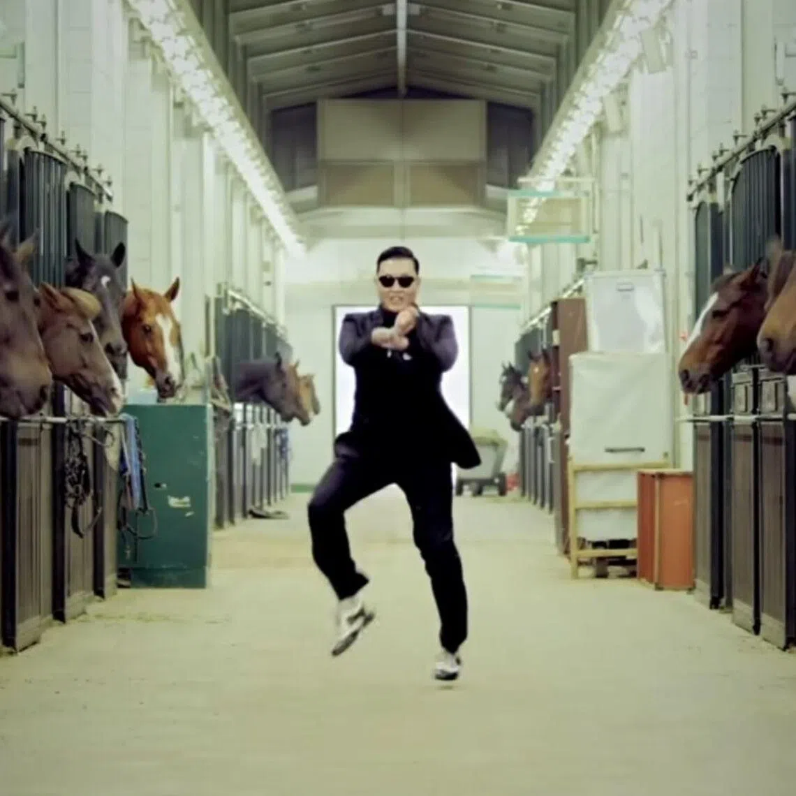 Gangnam Style’s music video became a global sensation for its iconic horse-riding choreography.