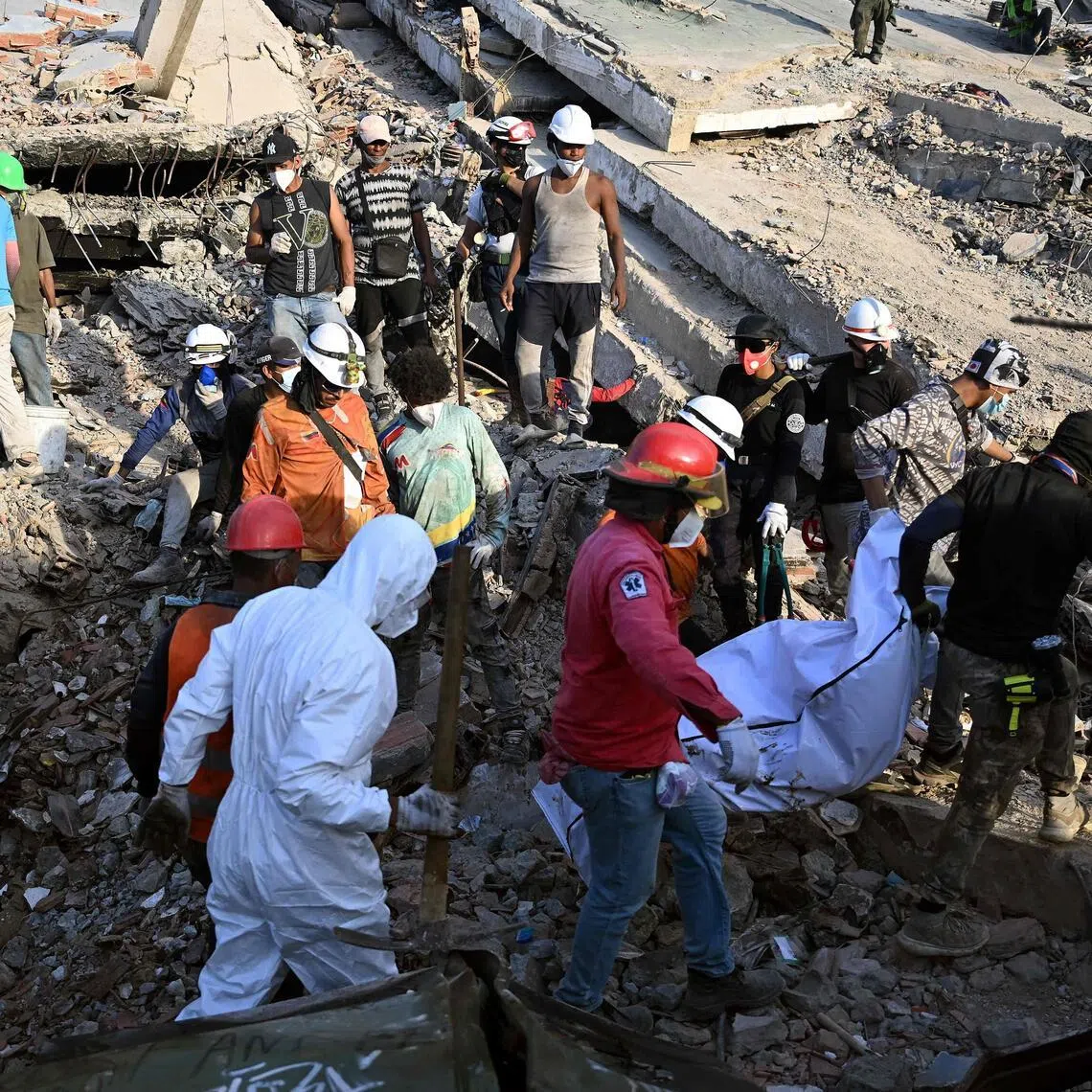 The powerful twin earthquakes on June 24 killed more than 3,500 people and displaced thousands of others.