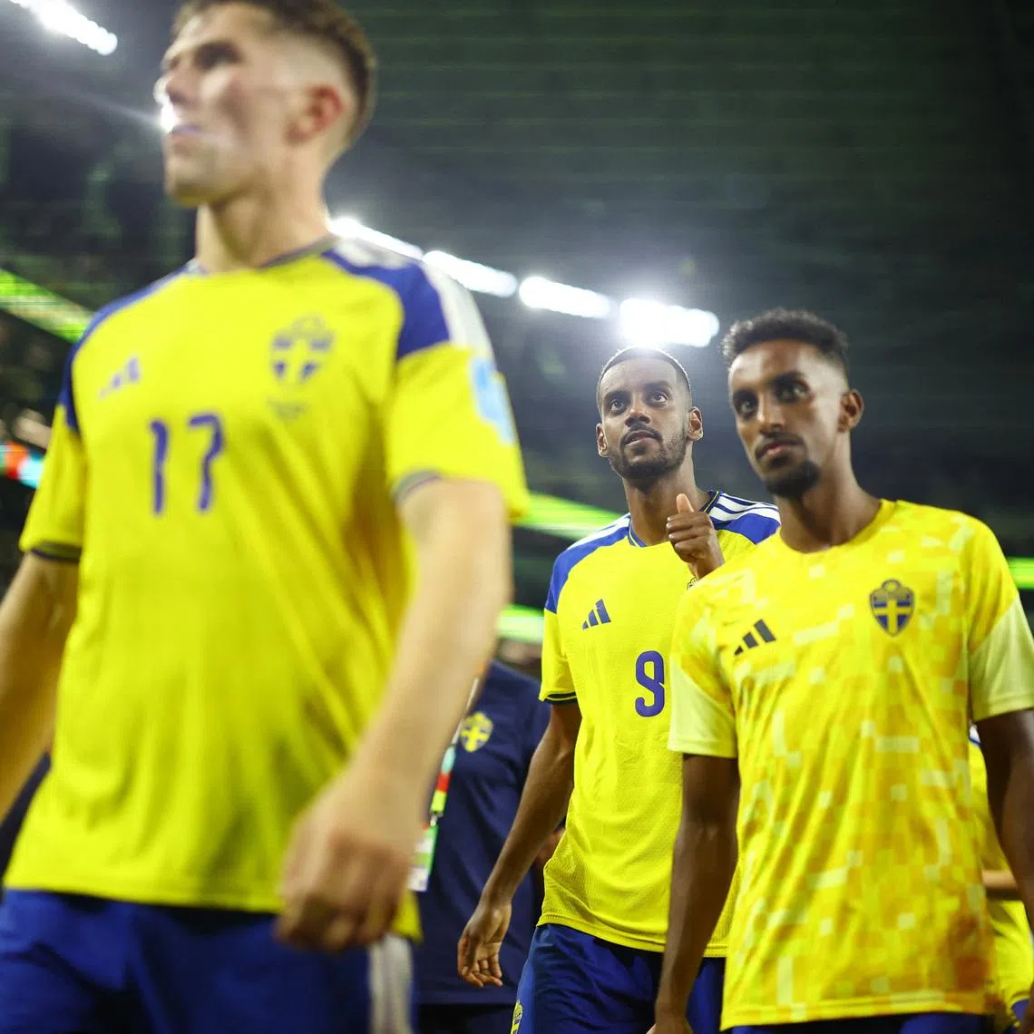 Soccer Football - FIFA World Cup 2026 - Group F - Japan v Sweden - Dallas Stadium, Arlington, Texas, U.S. - June 25, 2026 Sweden's Alexander Isak celebrates after the match REUTERS/Hannah Mckay