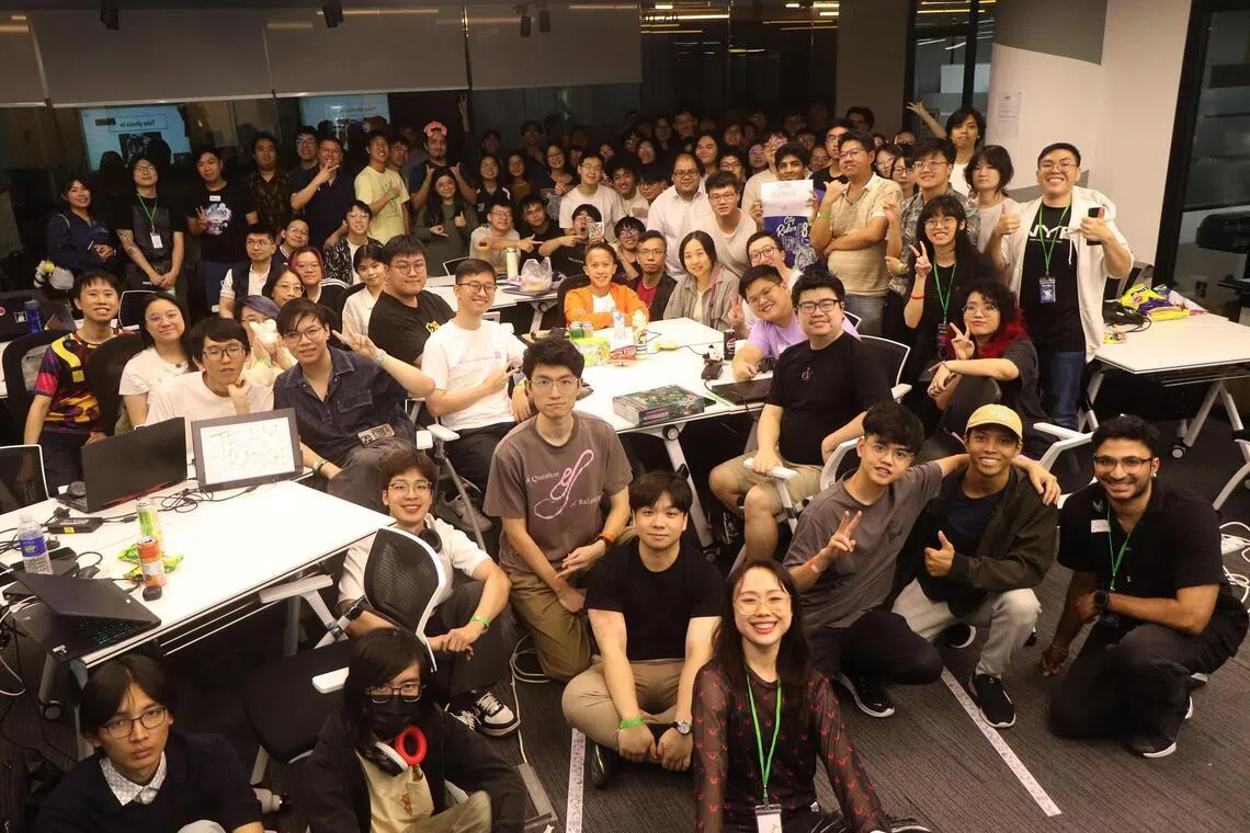With just 48 hours, Singapore game developers made social anxiety in video game form